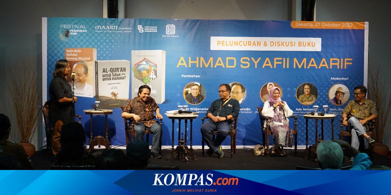 Maarif Institute Luncurkan Tiga Buku Karya Buya Syafii