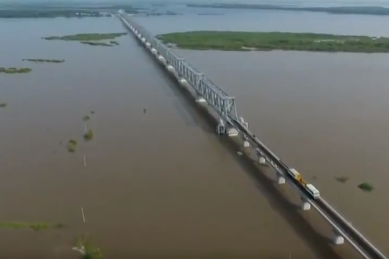 China dan Rusia Kini Terhubung Jembatan Baru Sepanjang 2.215 Meter