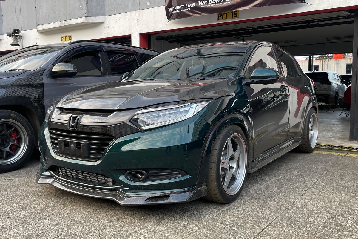 Modifikasi Honda HR-V jadi mobil untuk drag race