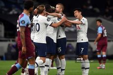 Tottenham Vs West Ham, Gol Backheel Bunuh Diri Warnai Kemenangan Spurs