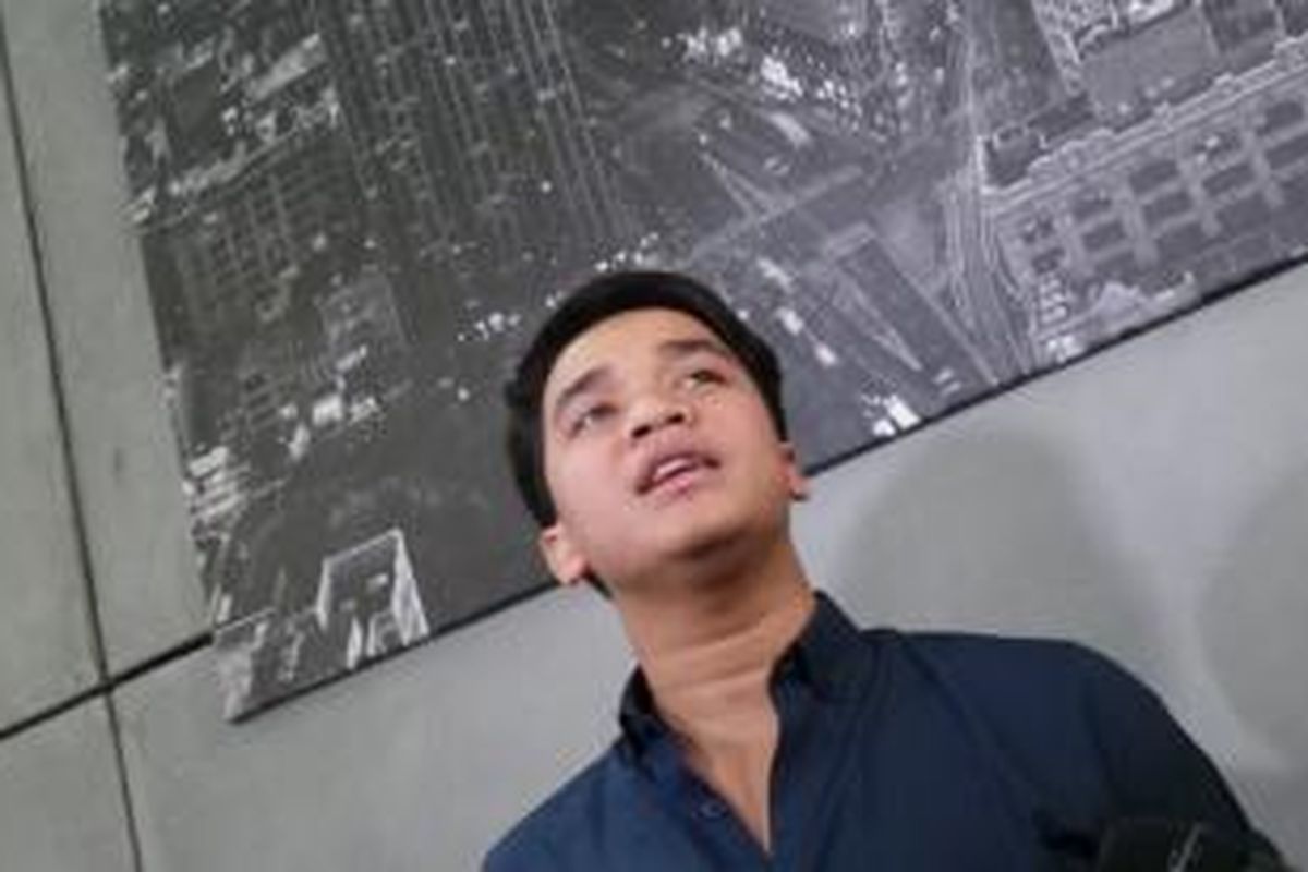 Billy Syahputra dalam wawancara di Studio AD, Jalan TB Simatupang, Jakarta Selatan, Senin (13/10/2014).