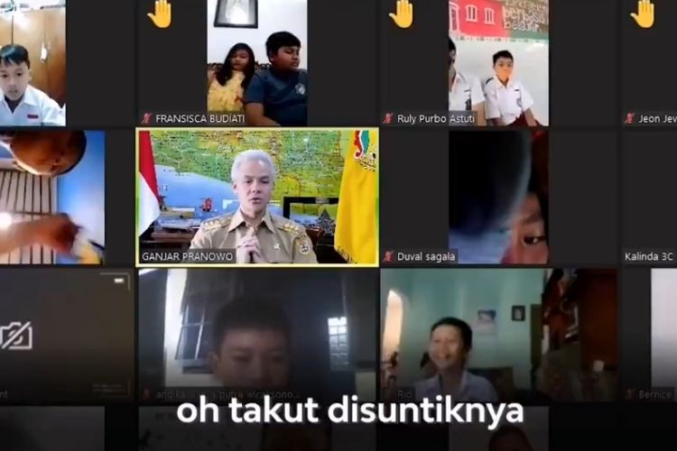 Gubernur Jawa Tengah Ganjar Pranowo