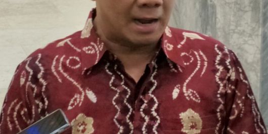 Ketua DPP Partai Gerindra Ahmad Riza Patria saat ditemui di Kompleks Parlemen, Senayan, Jakarta, Jumat (12/1/2018). 