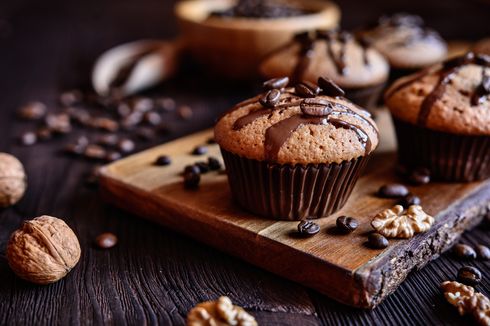 Resep Muffin Kopi Cokelat Kelapa, Kurangi Risiko Terjangkit Covid-19