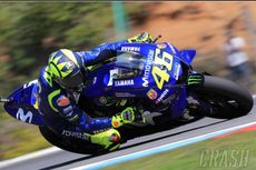 Valentino Rossi Kecewa Punya Motor Lebih Lambat