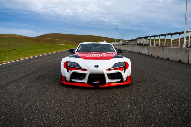 Toyota GR Supra self-drifting