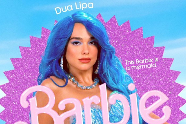 Dua Lipa perankan karakter Mermaid di film Barbie