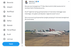 Kemenhub Buka Suara soal Puluhan Pesawat Asing Layani Penerbangan Domestik di Indonesia