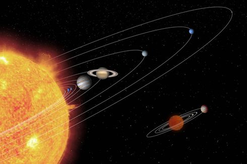 Jarak Bumi ke Matahari dan ke Planet Lainnya di Tata Surya
