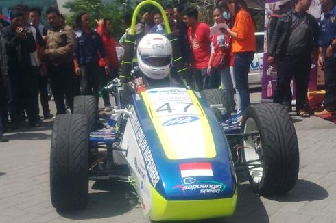 Mahasiswa ITS Luncurkan Mobil Formula Sapu Angin Speed III