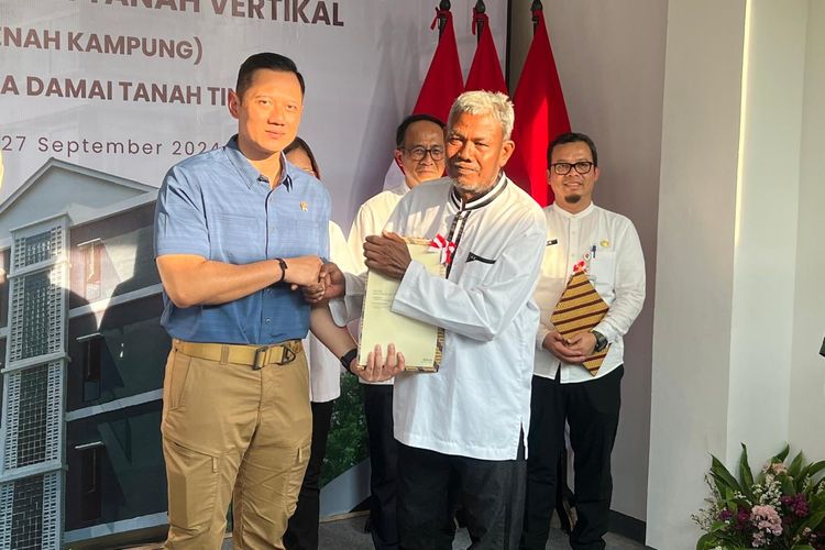 AHY: Kondisi Rumah di Tanah Tinggi Kumuh dan Tidak Sehat