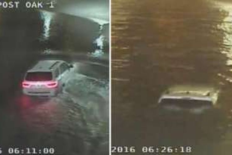 Claudia Melgar tenggelam bersama mobilnya setelah menerobos banjir dengan mengabaikan tanda bahaya.