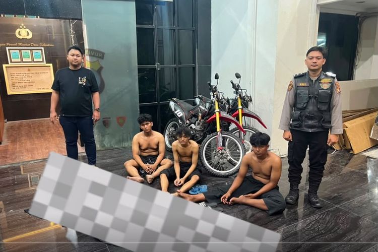 Gangster Diduga Keroyok 2 Pengendara di Kedungdoro, 3 Orang Ditangkap Polisi
