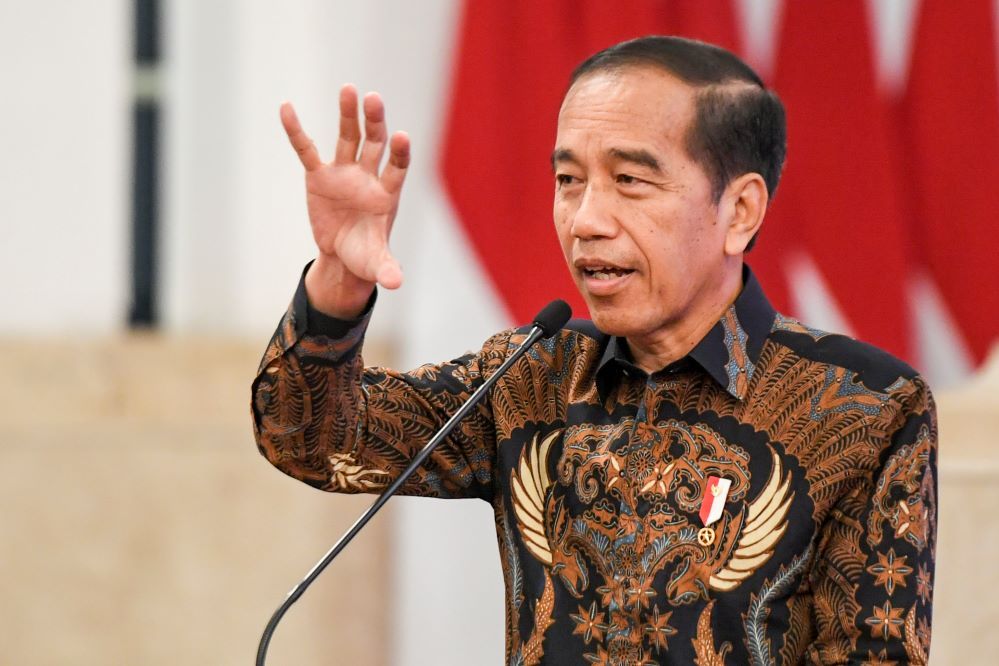 Tinjau Sembako di Pasar Lawang Agung Sumsel, Jokowi: Harga-harga Baik