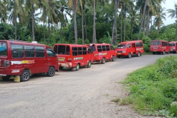 Pikap Sering Muat Penumpang, Puluhan Sopir Angkutan Pedesaan di Sikka Protes dan Lakukan Pengadangan