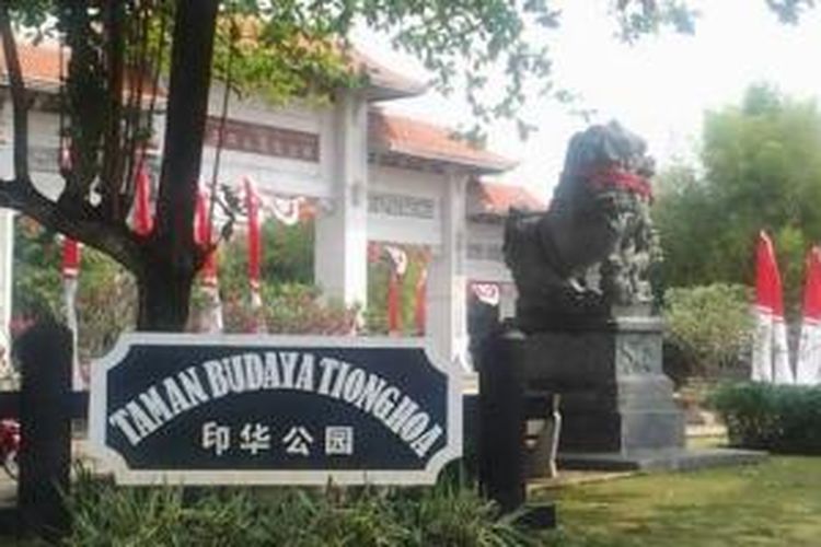 Taman Budaya Tionghoa di Taman Mini Indonesia Indah (TMII), Jakarta Timur. 