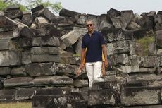 Obama dan Keluarga Tinggalkan Yogyakarta Menuju Jakarta