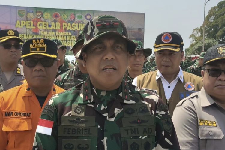 Antisipasi Karhutla, Kodam Cenderawasih Siagakan 2.190 Personel dan 21 Mobil Damkar