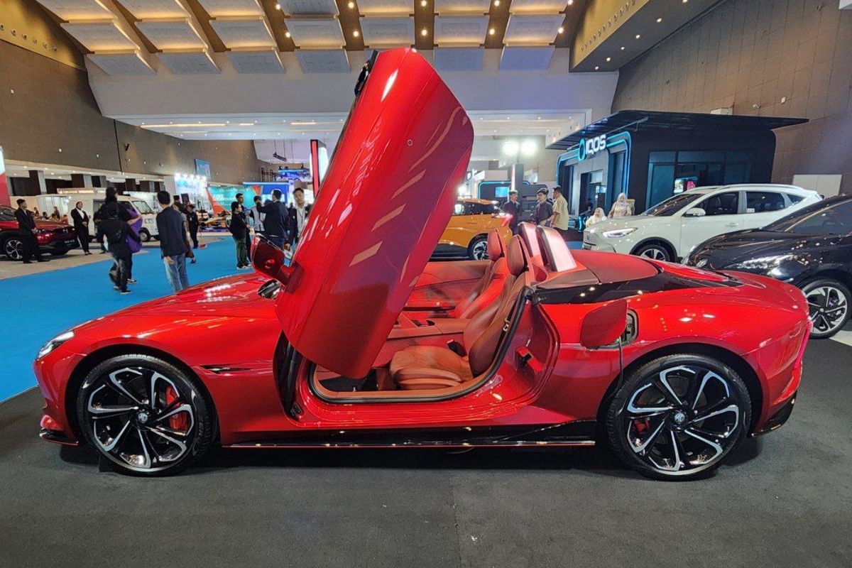 MG Cyberster di PEVS 2025.
