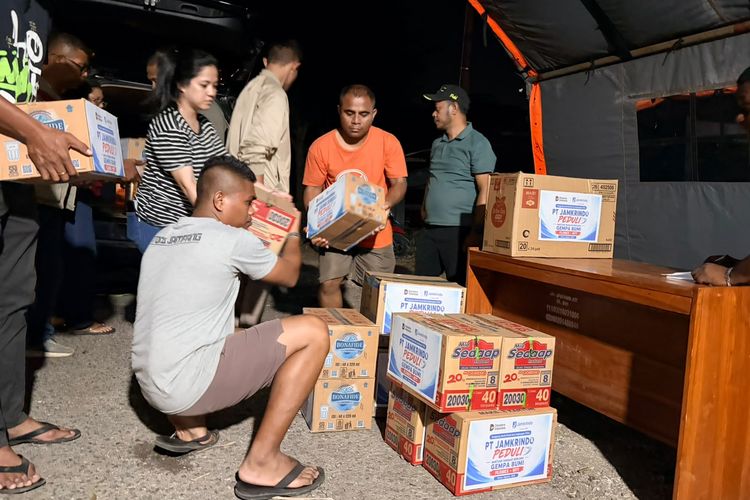 Jamkrindo Beri Bantuan Tahap Awal bagi Korban Gempa NTT
