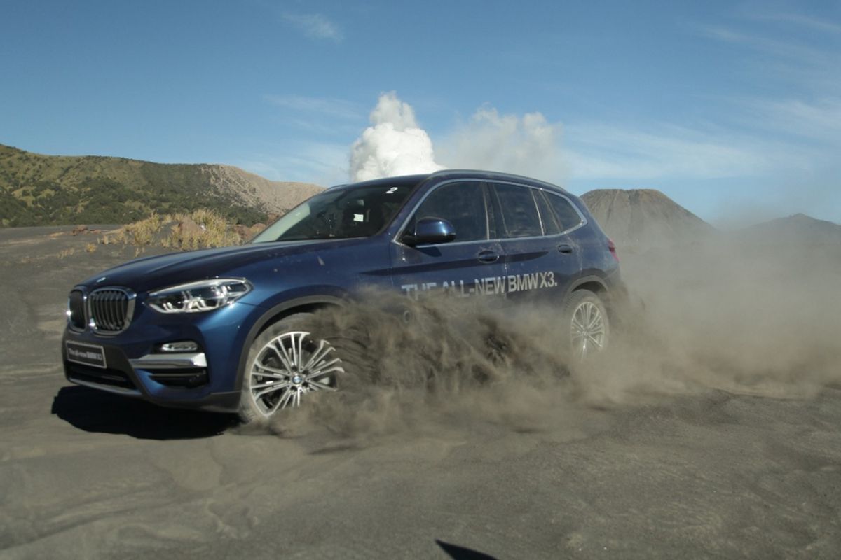 Test Drive BMW X3 di Bromo