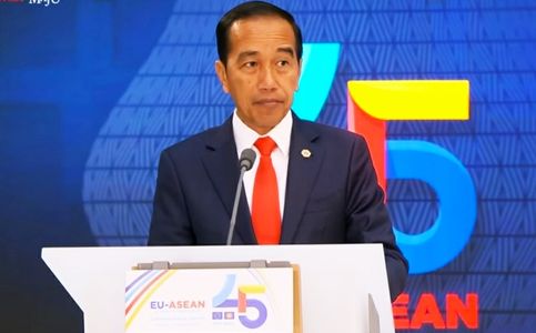 ASEAN-EU Summit: Jokowi Says No One Can Dictate to Others