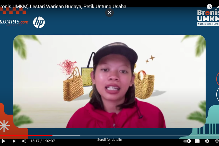 Astaria Eka Santi, pemilik bisnis Bengok Craft