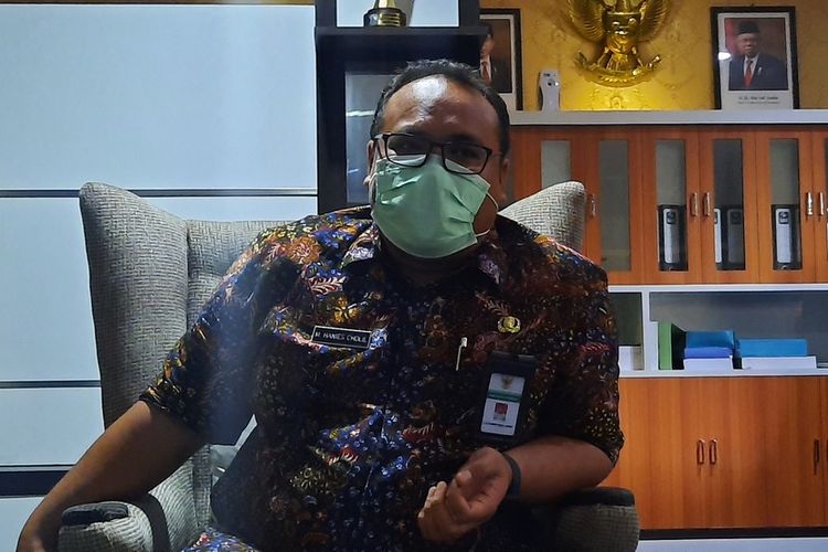 Wakil Bupati Rembang, M Hanies Cholil Barro' saat ditemui Kompas.com di ruang kerjanya, Rabu (27/11/2021)