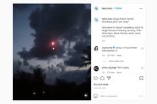 Video Viral Bola Merah Diduga Meteor Jatuh di Aceh, Ini Kata Peneliti Lapan