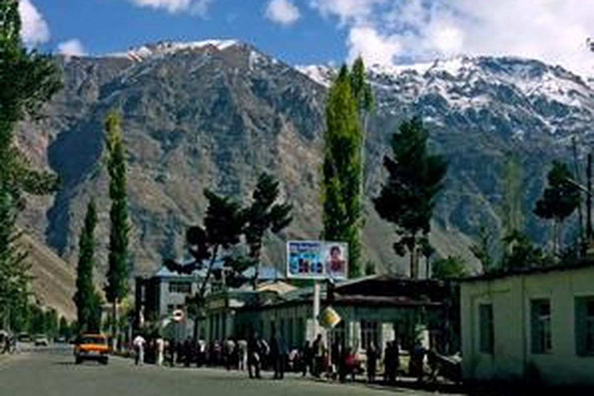 Khorog, ibu kota provinsi GBAO