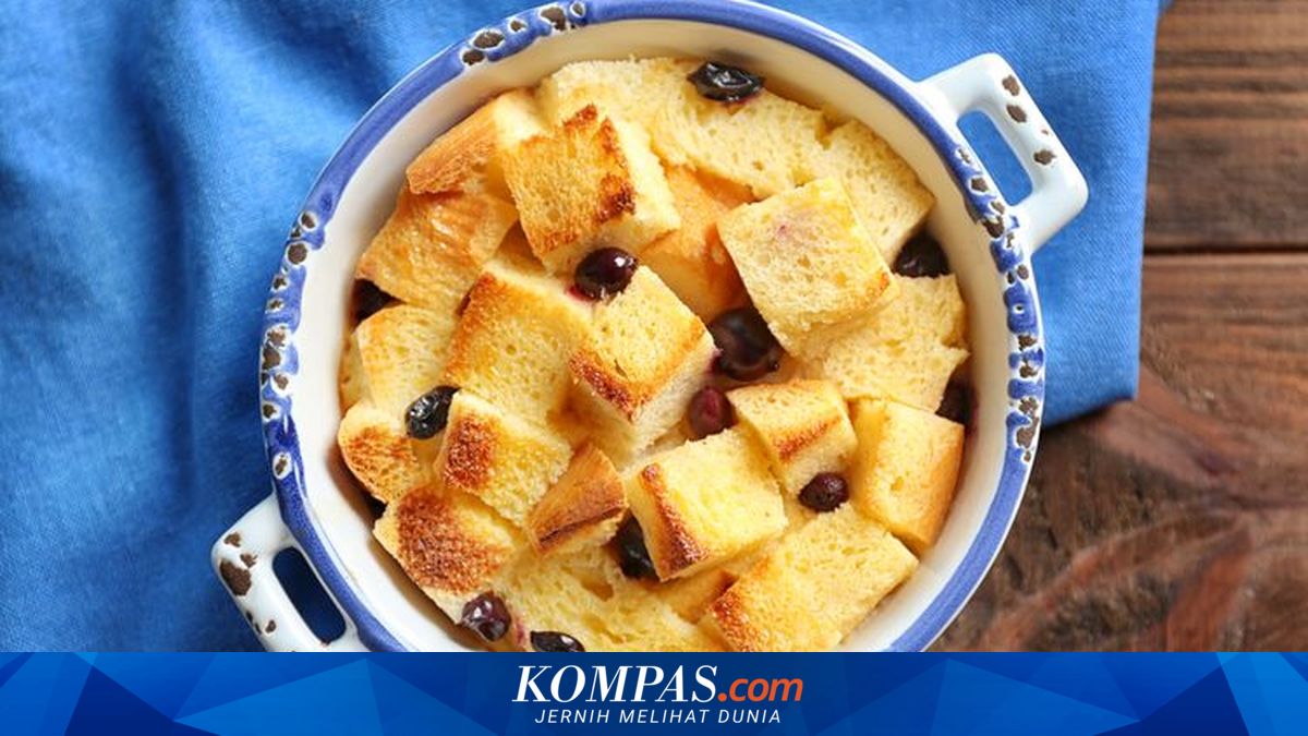 Resep Puding Roti Tawar Pisang, Ide Camilan Piknik untuk Keluarga