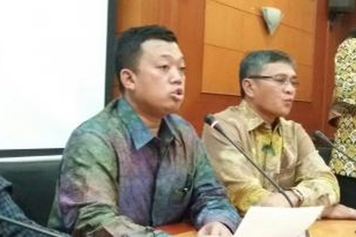 Kepala Badan Nasional Penempatan dan Perlindungan Tenaga Kerja Indonesia (BNP2TKI) Nusron Wahid di Kantor BNP2TKI, Jakarta,  Selasa (6/10/2015)