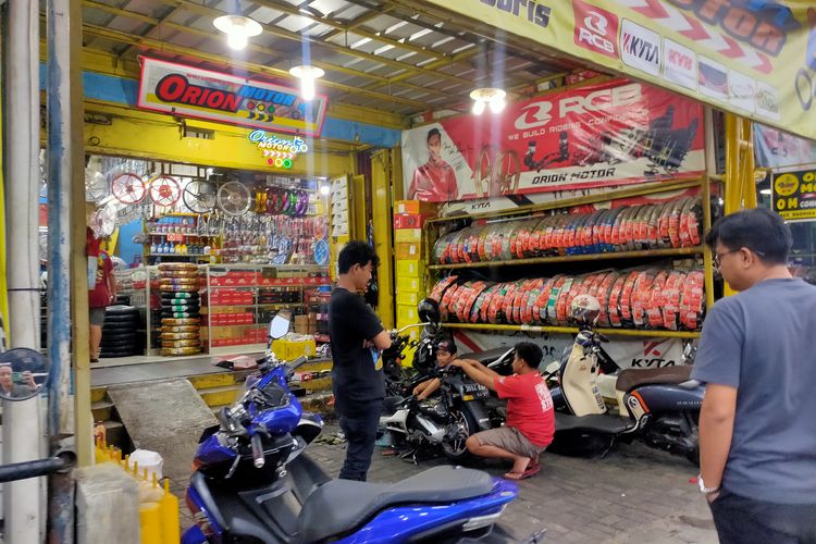 Perbaikan motor diengkel Orion Motor, Bogor