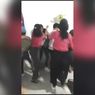 Viral, Video Pengeroyokan Sejumlah Wanita Berseragam Merah Muda di Makassar