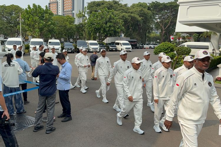 Ratusan Atlet Asian Games 2026 Berdatangan ke Istana Temui Prabowo