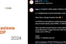 Cara Daftar Beasiswa LPDP S2 2024, Dibuka 11 Januari