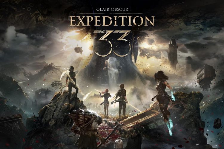 Poster game Clair Obscur: Expedition 33.