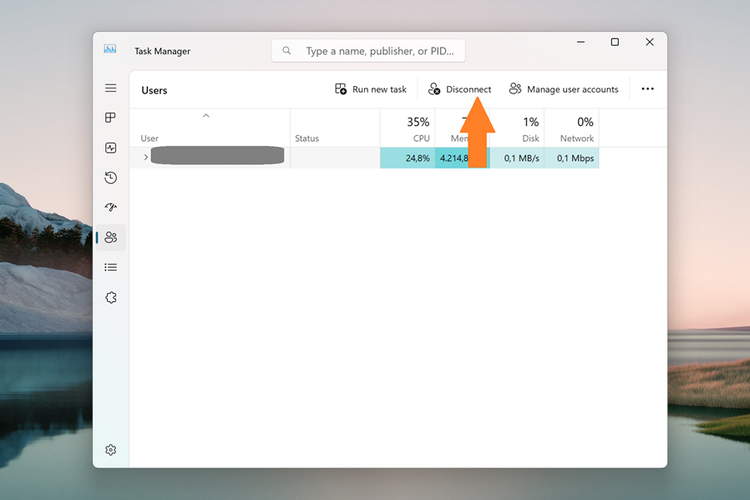 Cara mengunci akses pengguna lain dari laptop Windows