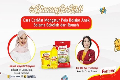 Hadapi Tantangan Sekolah dari Rumah, Fortune Ajak Ibu Berstrategi Lewat #BincangCerMat