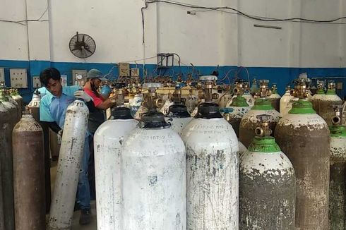 Darurat Covid-19 di Tasikmalaya, Permintaan Tabung Oksigen Naik 300 Persen