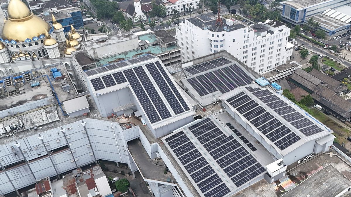 Sun Plaza Medan Manfaatkan PLTS Atap, Emisi Berpotensi Turun Setara Kemampuan 33.000 Pohon