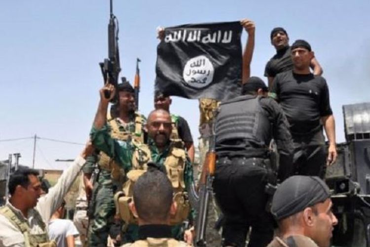 Militan ISIS di Irak utara. Kawasan Irak utara dan Suriah adalah salah satu yang paling berbahaya di dunia bagi wartawan