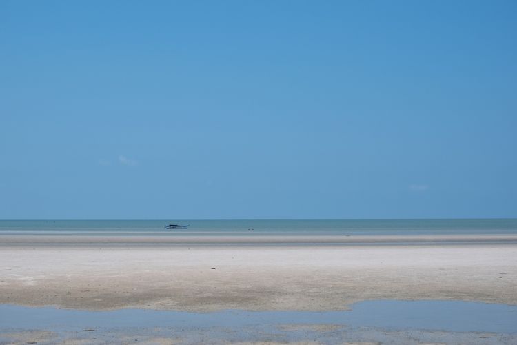 Pantai Pukan di Pangkalpinang, Bangka Belitung