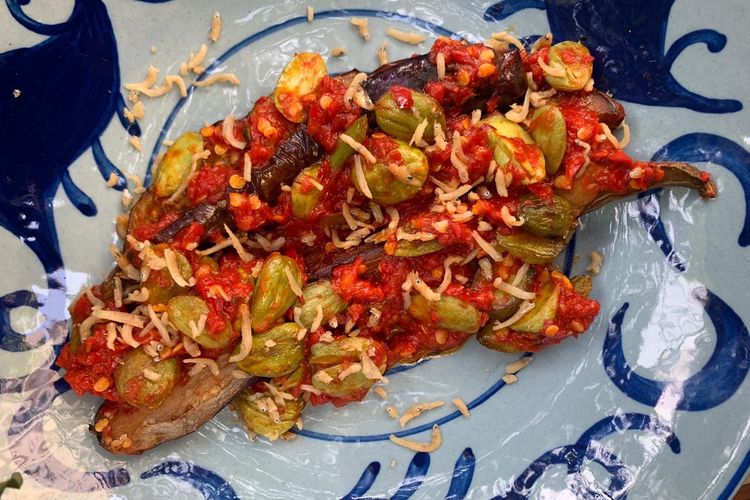 Resep Sambal Terong Pete Dan Teri Goreng Untuk Berbuka Puasa Halaman All Kompas Com