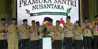 Kemenag Luncurkan Saka Amal Bakti, Wadah Pramuka Santri dan Pelajar