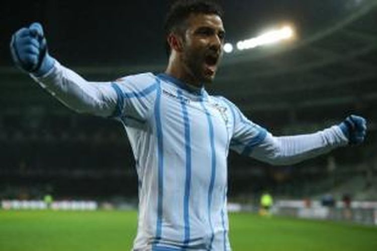 Gelandang Lazio asal Brasil, Felipe Anderson.