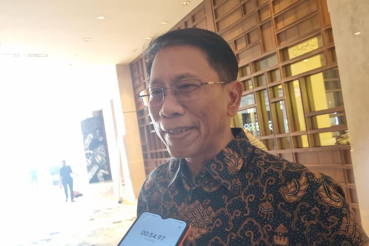 Direktur Utama PT Kereta Api Indonesia (Persero) Didiek Hartantyo saat ditemui di Hotel Pullman, Jakarta, Selasa (5/9/2023).