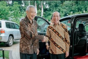 Jokowi Bertemu Eks Perdana Menteri Singapura, Bahas Apa?