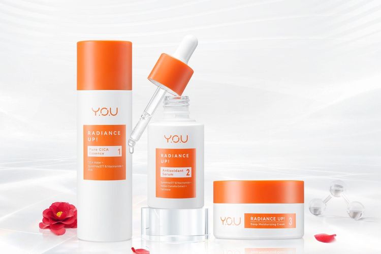 Produk terbaru dari Y.O.U, Radiance Up! yang hadir dalam tiga rangkaian. 


