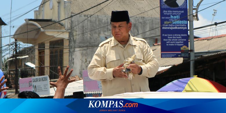Prabowo Ibaratkan Koalisi Indonesia Maju sebagai Klub Sepak Bola Jokowi
